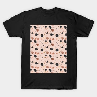 Retro Terrazzo pattern T-Shirt